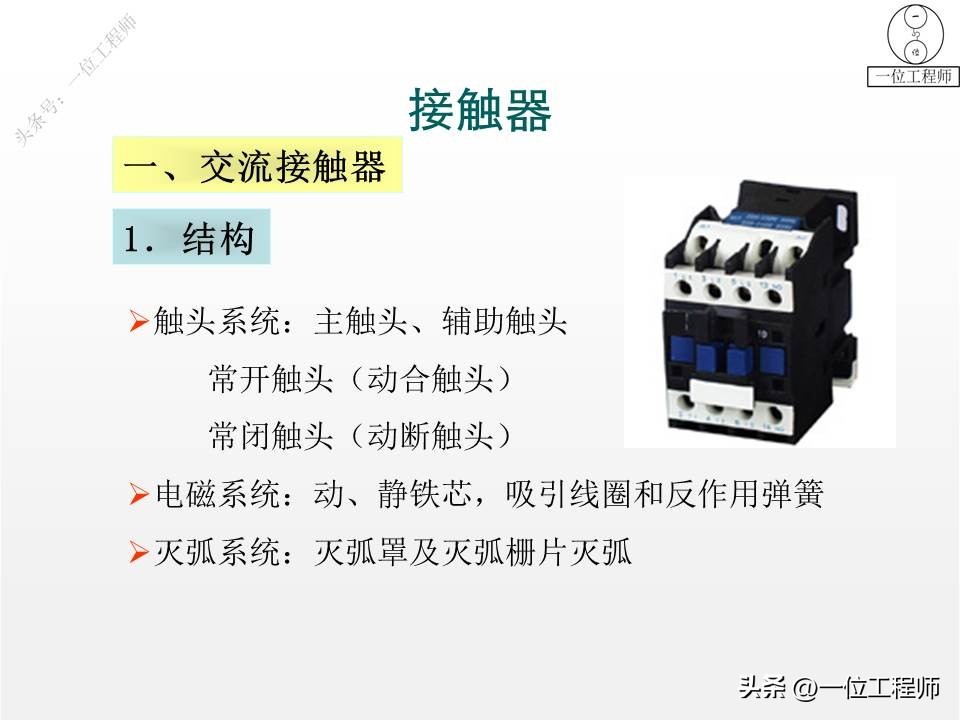 常见的低压电气元件与结构图,低压电气元件实物讲解