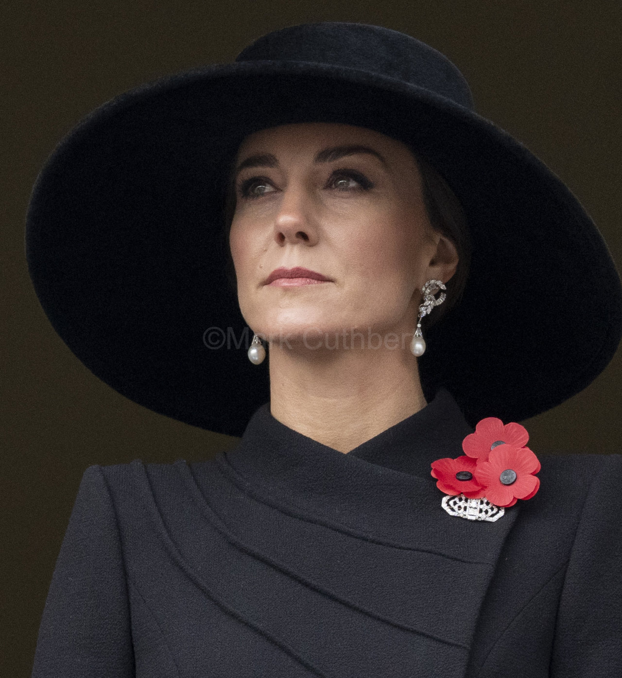 凯特王妃戴过的王室珠宝,英国凯特王妃戴金色树叶耳饰