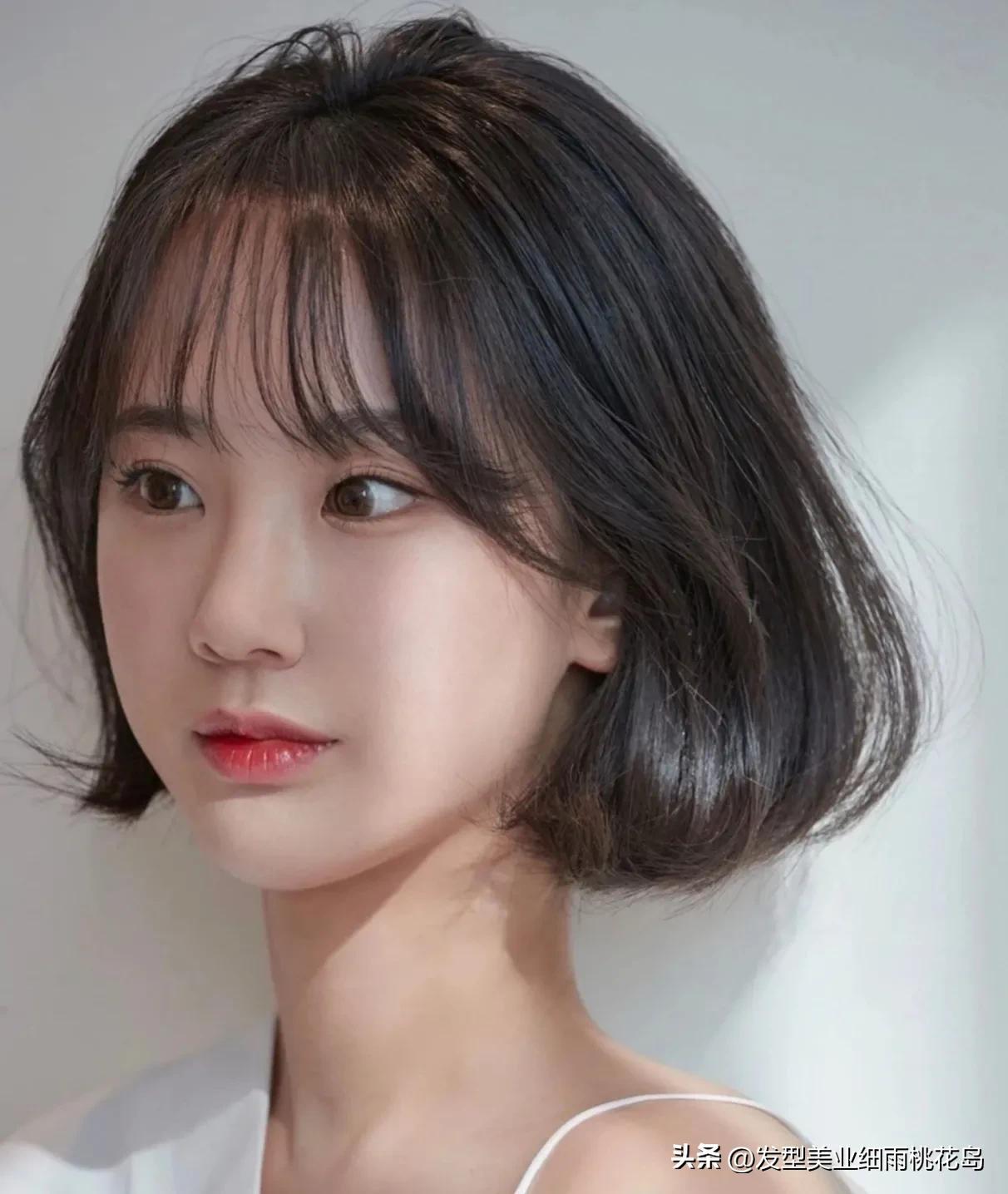 简单时尚易打理的短发烫图片,短发内烫和纹理烫哪个好看