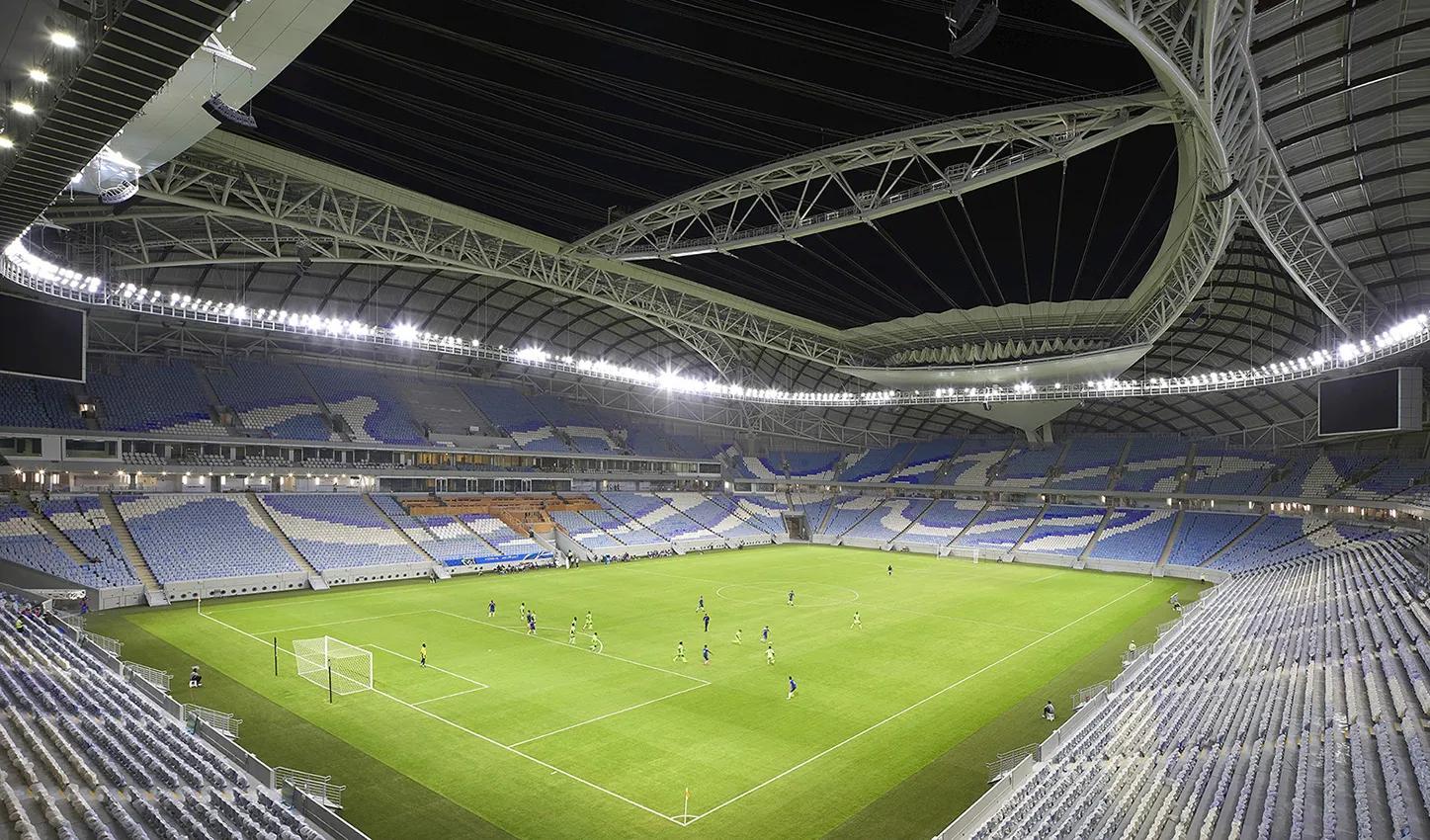 卡塔尔世界杯体育场,卡塔尔世界杯开幕式回看