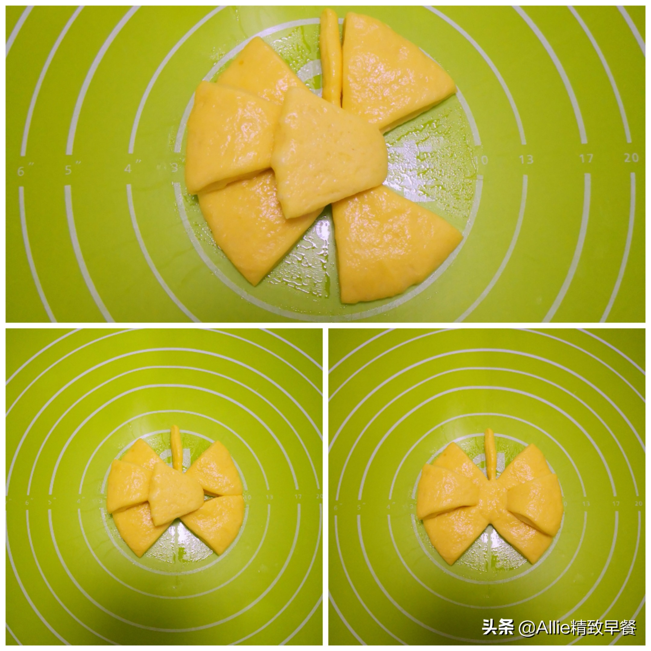 用南瓜做宝宝辅食点心,面食蝴蝶结怎么做简单又好吃