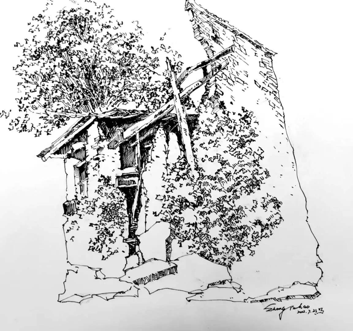 幸福画吧画友作品欣赏,幸福原创绘画作品欣赏