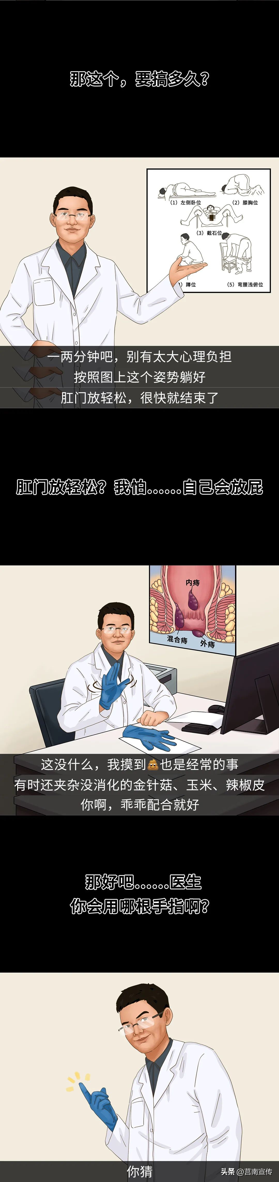 用一根手指捅入肛门，是个正经且重要的检查