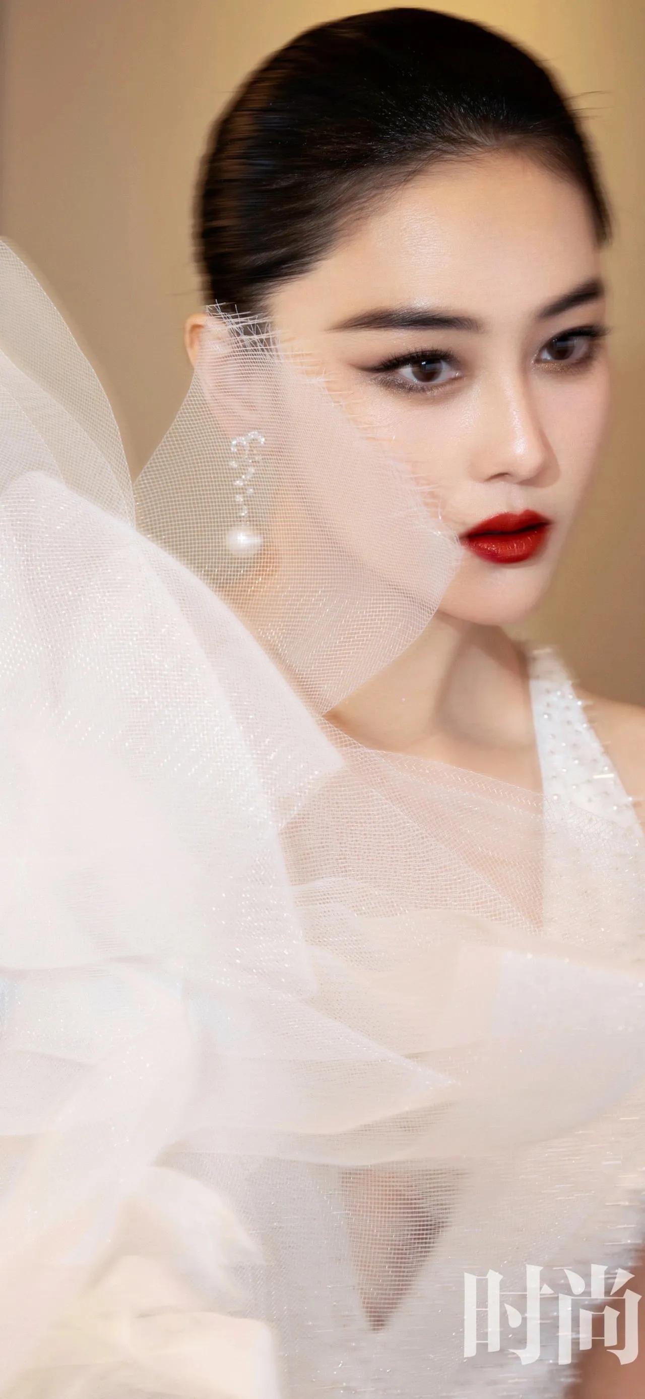 铜雀台张馨予手机壁纸,张馨予惊艳的照片全面屏壁纸