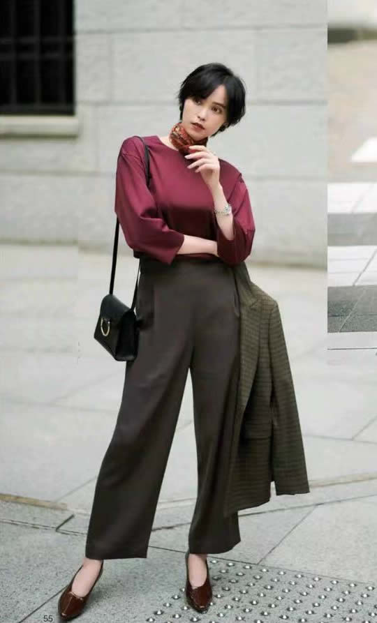 穿搭技巧及配色咖啡色,配色穿搭技巧咖啡色和紫色