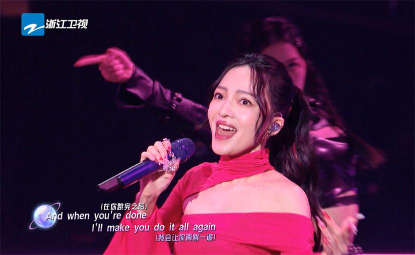 张韶涵天赐的声音经典舞台,天赐的声音张韶涵唱dancemonkey