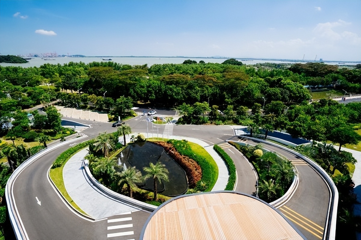 湾区光影魅力,南沙湾区超美风景线