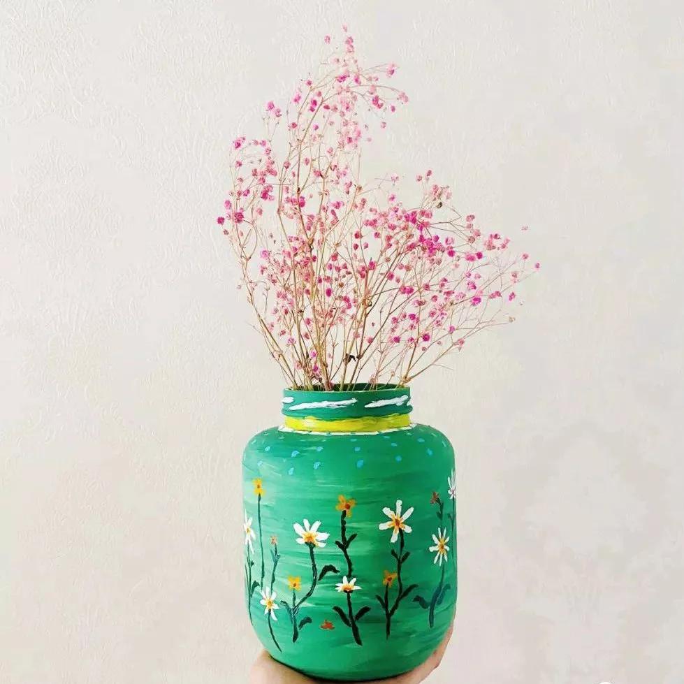 怎么把瓶子变废为宝做艺术品,废瓶子变废为宝图画