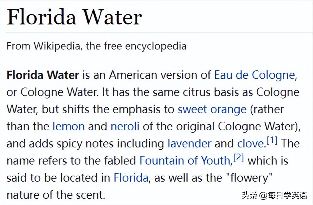 花露水英文怎么读啊,花露水的英文怎么说