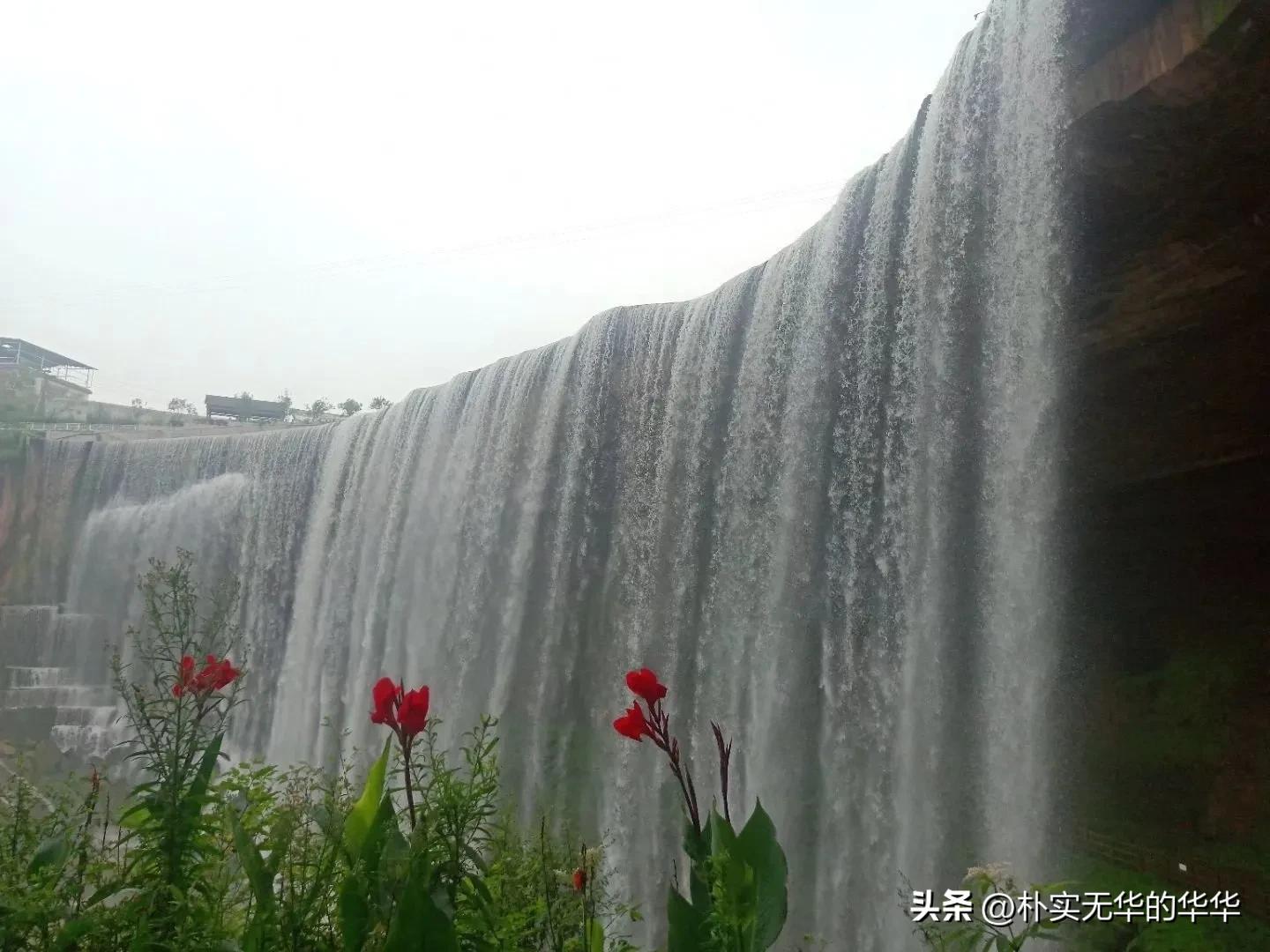 岳池低坑大瀑布冬天能去吗,岳池低坑大瀑布上面是什么