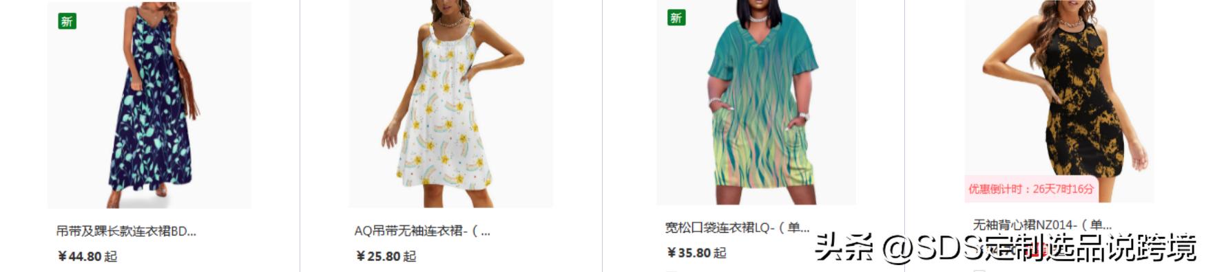 SDS跨境供货一件代发【2月】服装款式素材及成品推荐