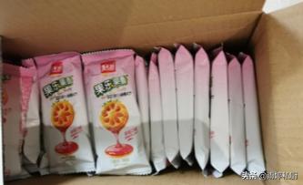 小时候吃的最经典的原味饼干,8090后儿时的非常薄的饼干