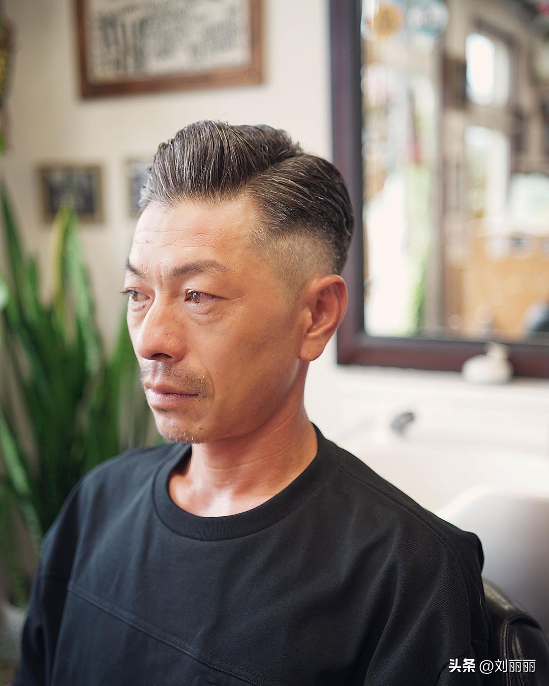 精选流行男发20款,中年好打理又流行的男发