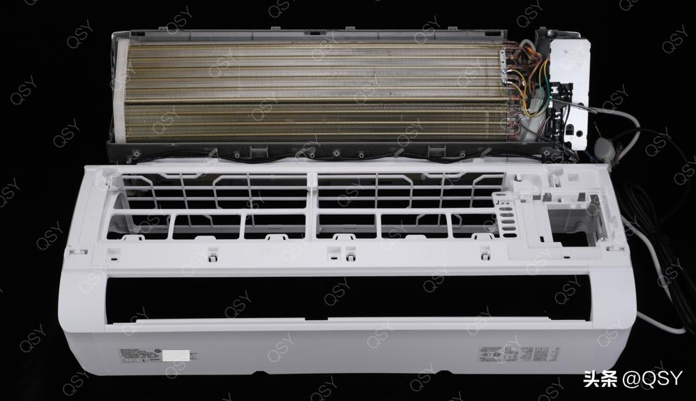 美的空调风酷拆解图,美的柜机kfr51lw风轮拆卸视频