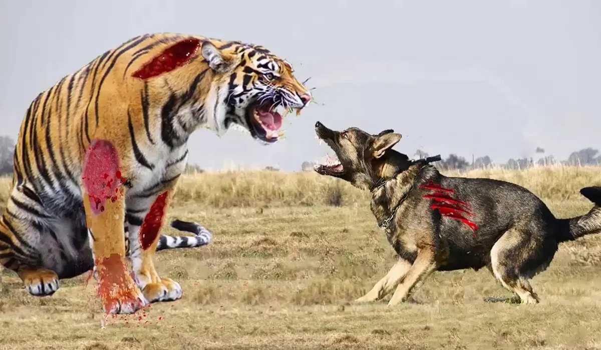 独狼袭击羊群被不到1岁藏獒赶跑,独狼袭击羊群被不到一岁藏獒赶跑