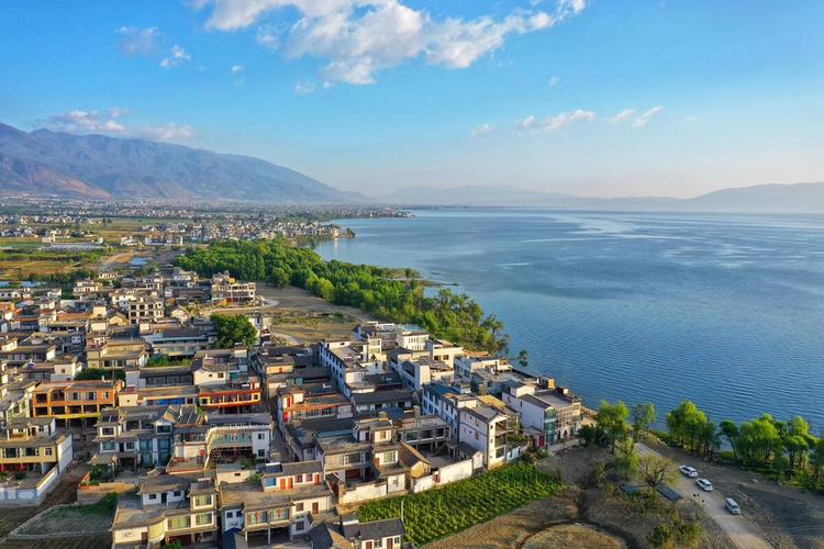 洱海海景房银桥镇,大理银桥镇古主庄离洱海有多远