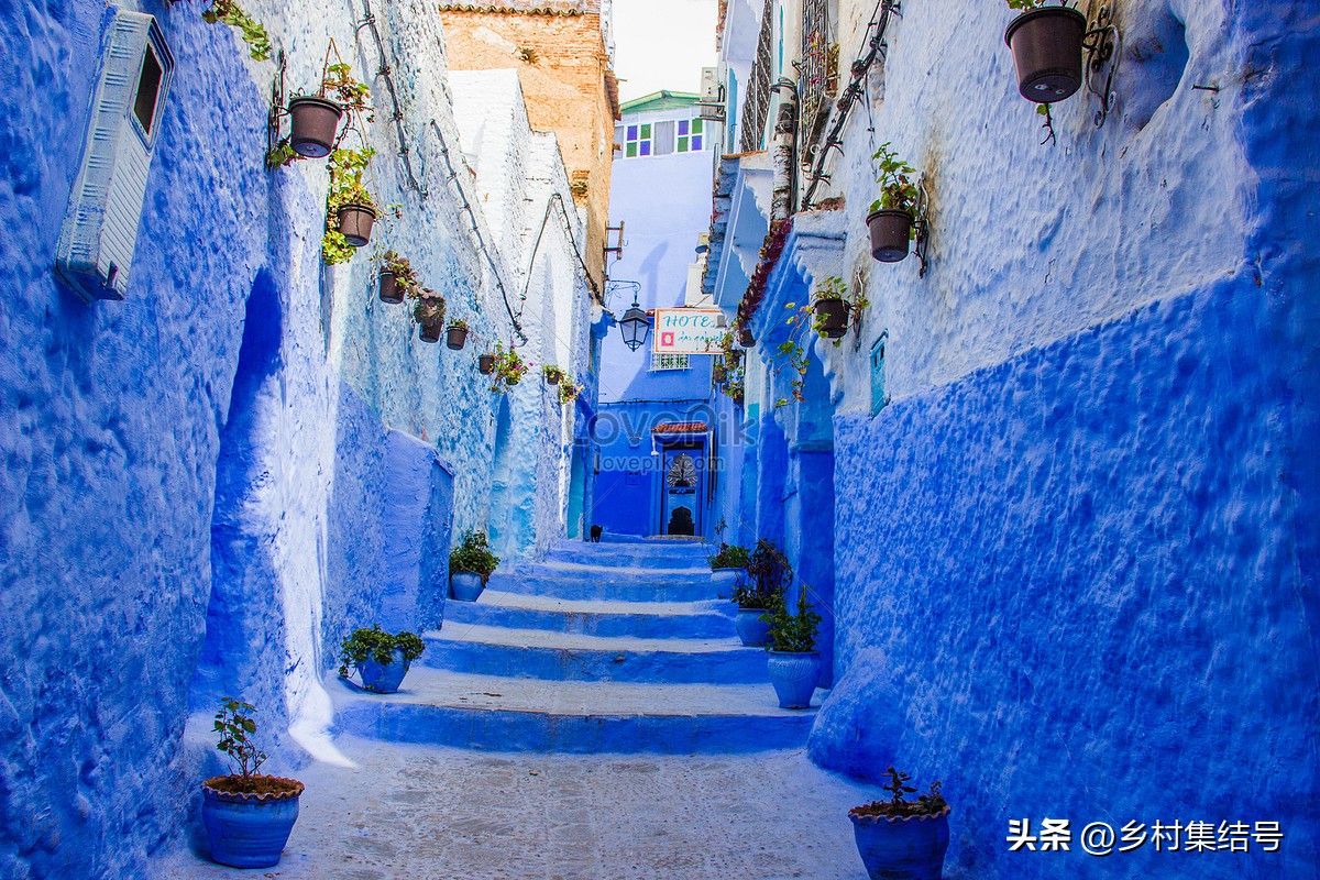 摩洛哥蓝色的小镇叫什么名字,摩洛哥旅游小镇