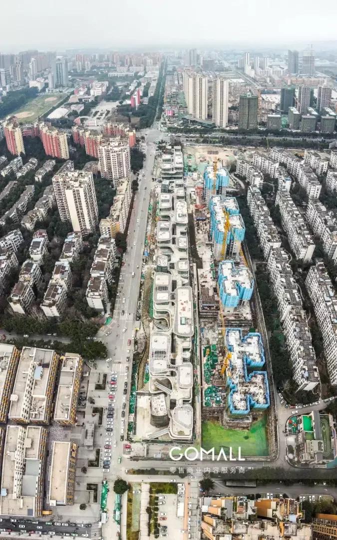 2022年成都新开商业综合体,蜀新天街规划图