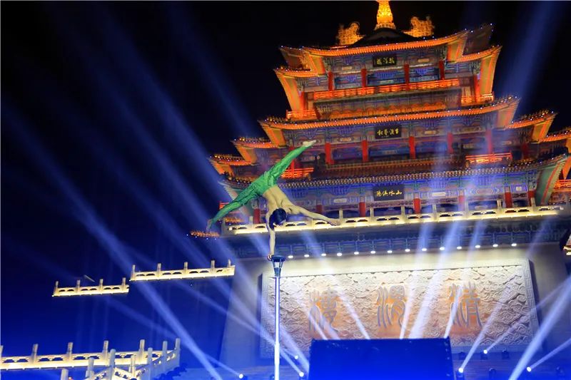 “千年老咸阳活力新渭城”主题文艺演出《杂技专场》震撼亮相