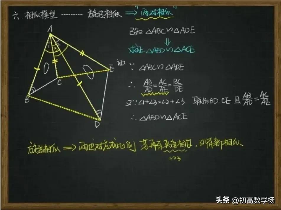 初二数学培优三角形讲解,初中数学模型解题三角形相似