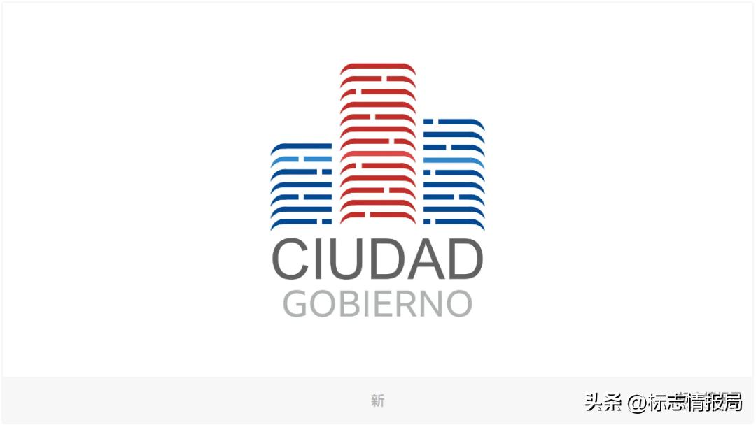 哥斯达黎加城市政府办公区新LOGO疑似盗用网上素材