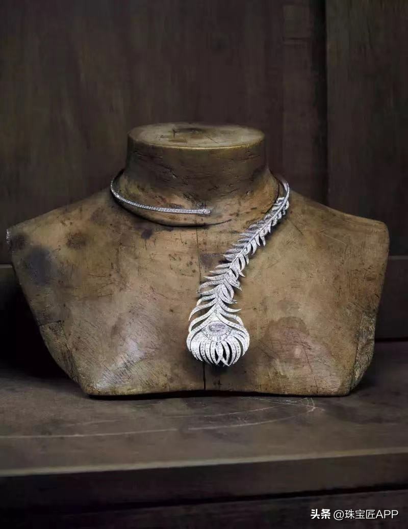 宝诗龙问号项链周冬雨,宝诗龙孔雀问号项链