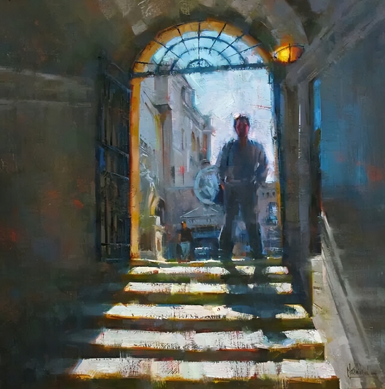 美国画家delbertgish油画作品欣赏,美国现代印象派女画家