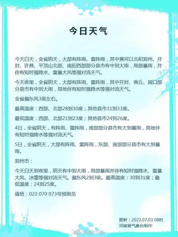 7.20特大暴雨郑州降雨量,郑州雷暴