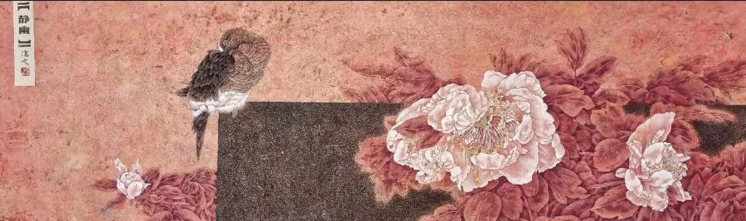 勾线画色彩,好的工笔画白描勾线画