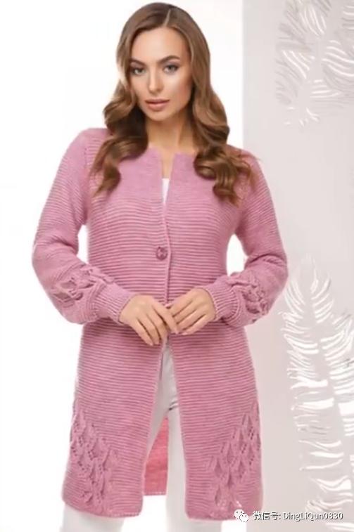 创意洋气针织开衫,针织外搭开衫中长款高档