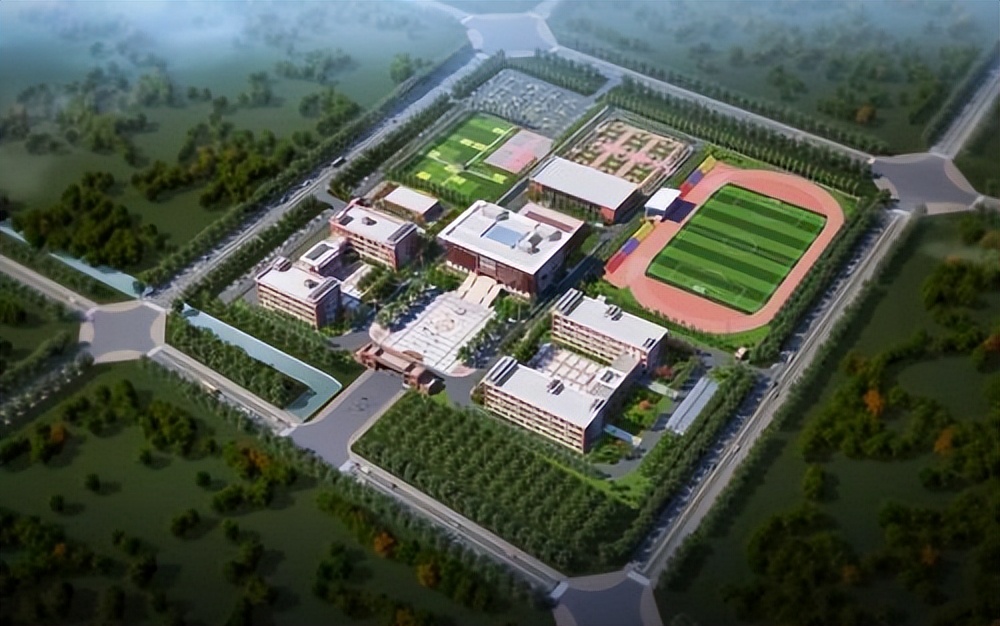 五家渠市第五中学预计8月底竣工