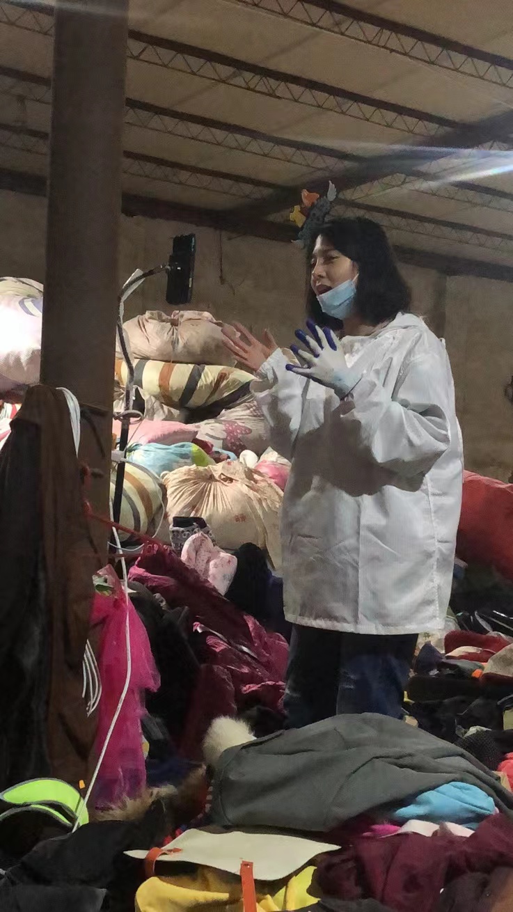 直播收破烂走红,石家庄收破烂的网红