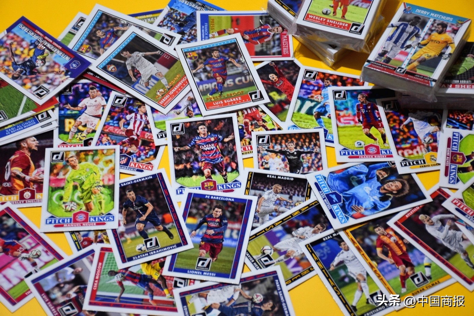 世界杯球星卡盒子,世界杯球星卡红罐开箱