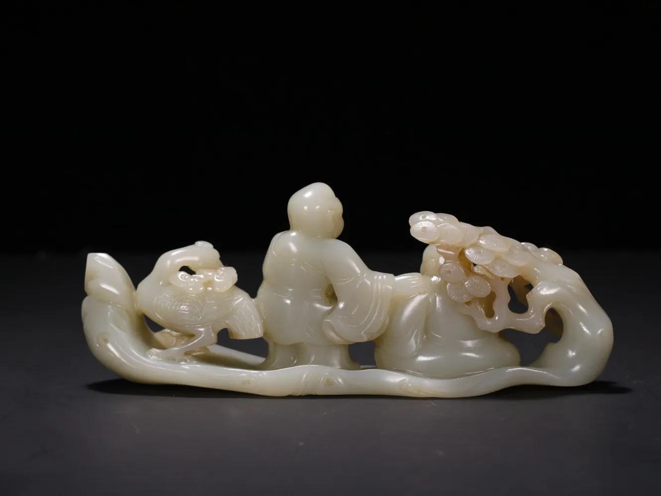 和田玉毛笔架,和田玉笔架视频大全