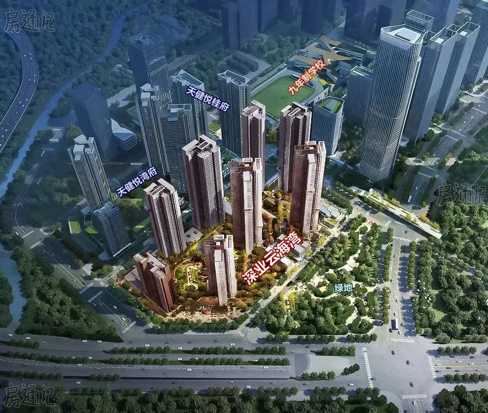 前海新盘深业云海湾优缺点分析,前海深业云海湾花园论坛