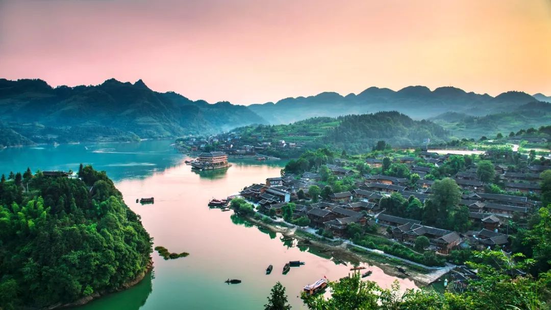 重庆市酉阳县城的风景,重庆酉阳景点介绍