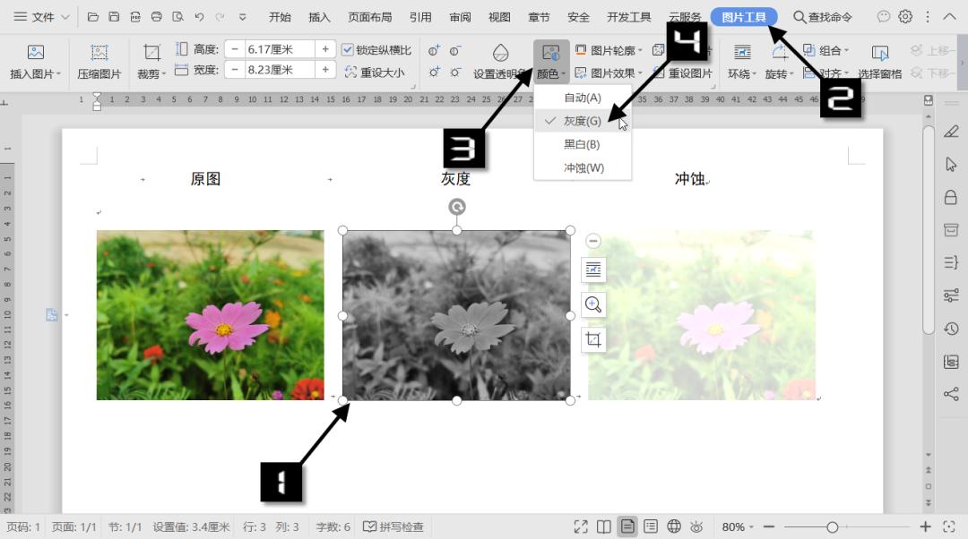 WPS技巧：调整图片格式