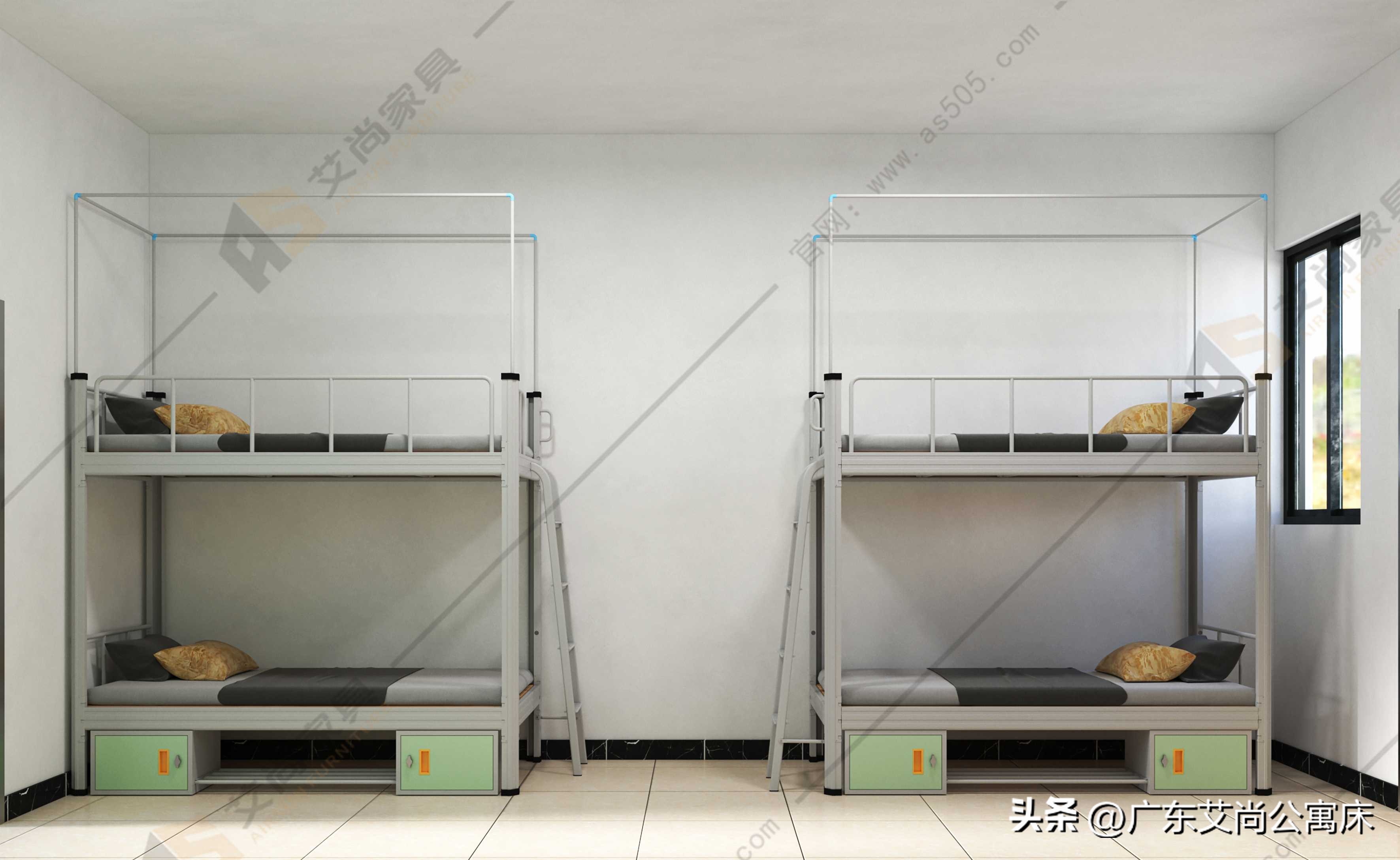 铁双层床,双层铁床