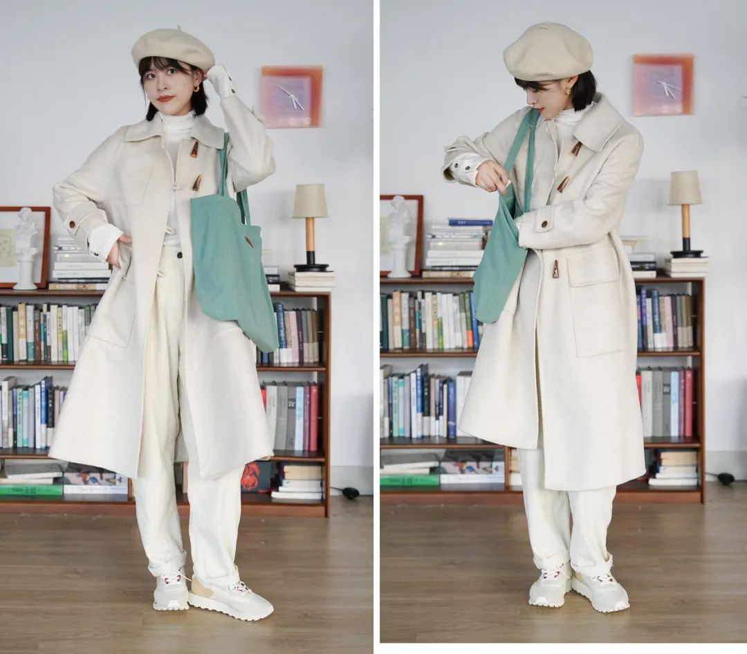 小个子拼接毛衣棉服最新款时髦,秋冬慵懒毛衣棉服内搭