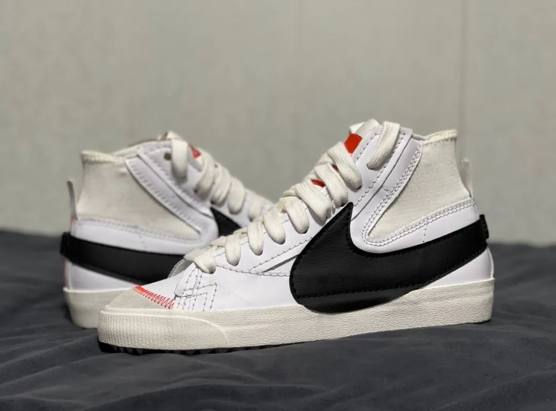 nike开拓者blazer红,nike开拓者blazer橙色大logo