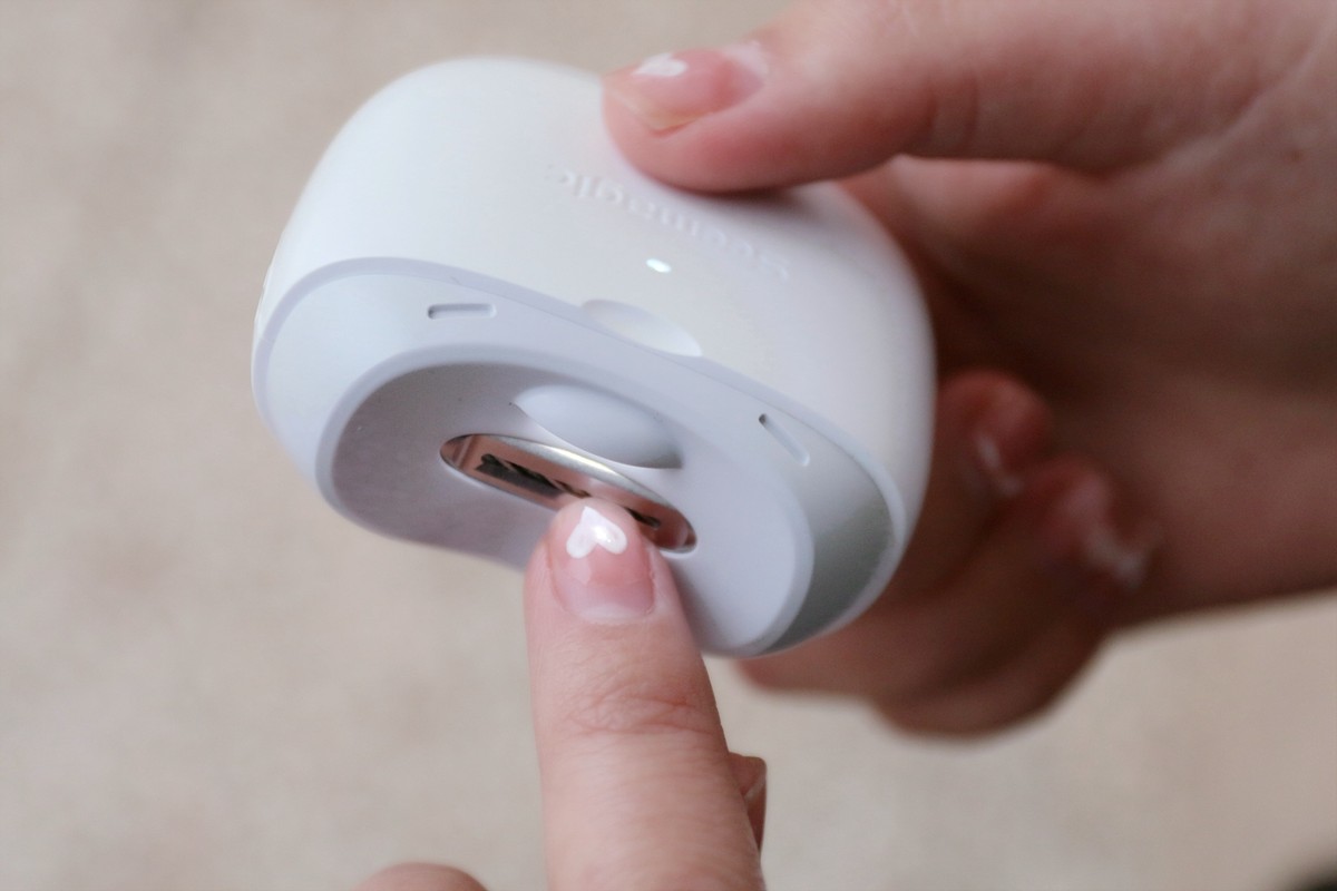 小米有品电动指甲刀剪脚趾甲,小米电动指甲刀亮甲