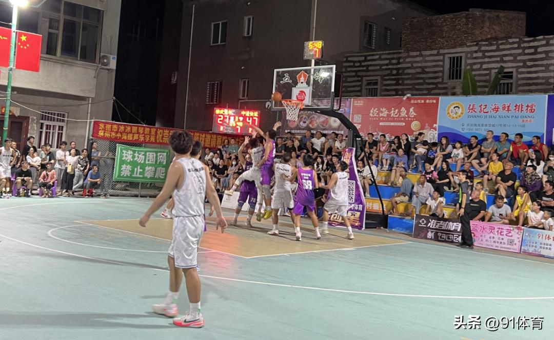 2022崇武镇青年篮球邀请赛,2022年崇武精彩篮球视频