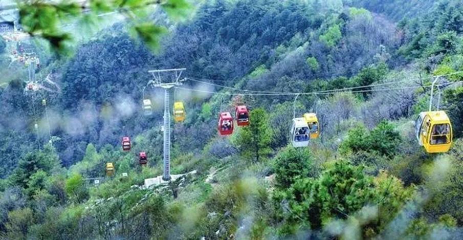位于秦岭深山处的小山村,秦岭隐秘的山村
