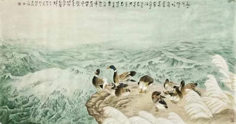 画家李敬之 (专访大写意花鸟画家李若清)