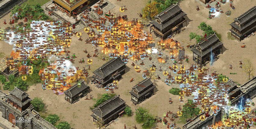 热血传奇进通道打人,热血传奇背后的故事万人堵门