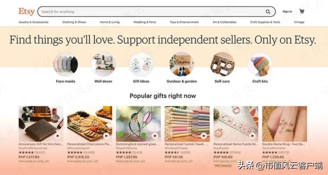 疫情后电商股遭袭:美国电商平台Etsy被指控售假,市值蒸发15亿美元