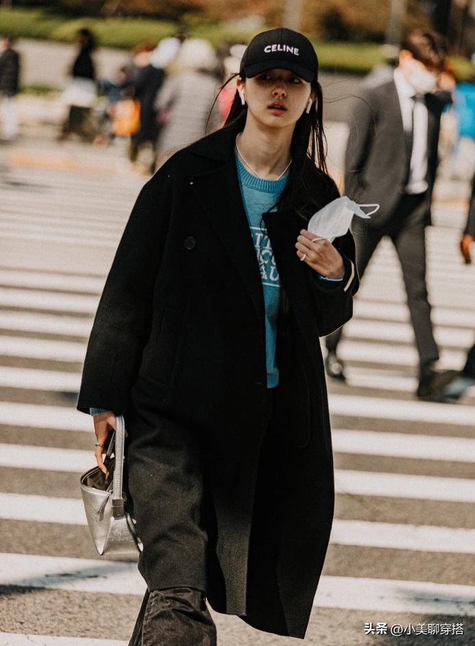 首尔街拍女穿搭图片,首尔街拍穿搭美女