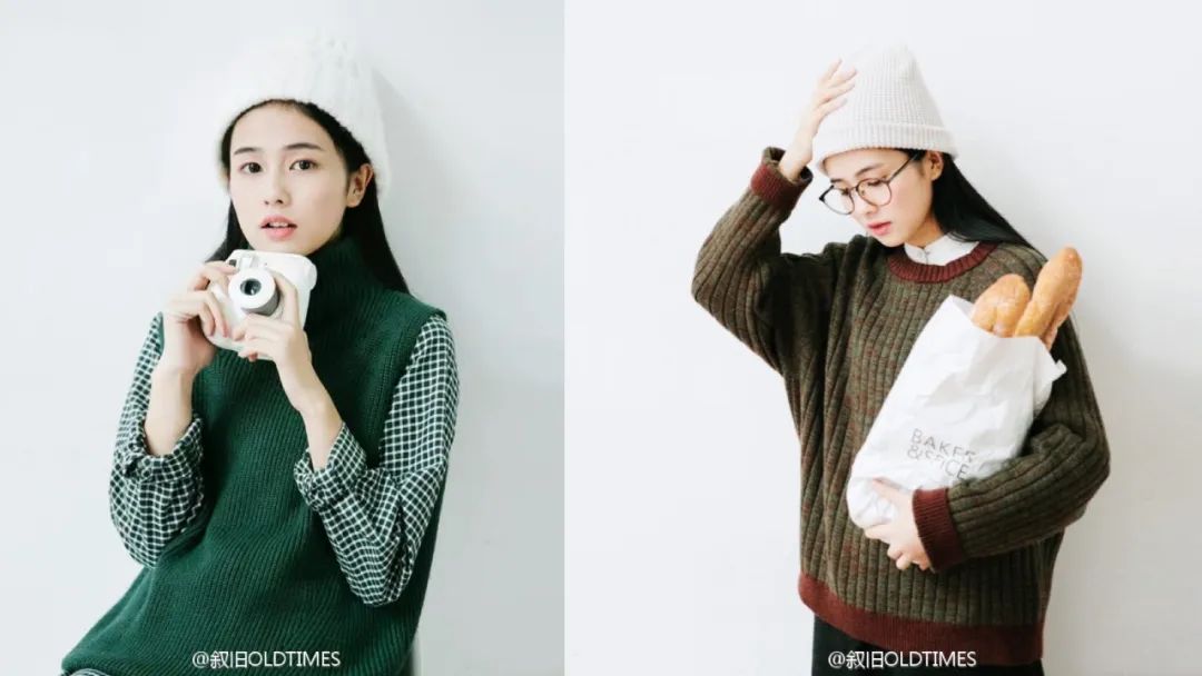 如果淘宝模特界有咖位，这两位小姐姐大概是人气“流量小花”吧