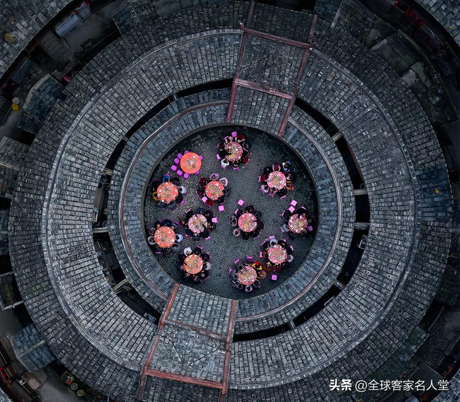 客家土楼王承启楼,福建土楼王承启楼图片