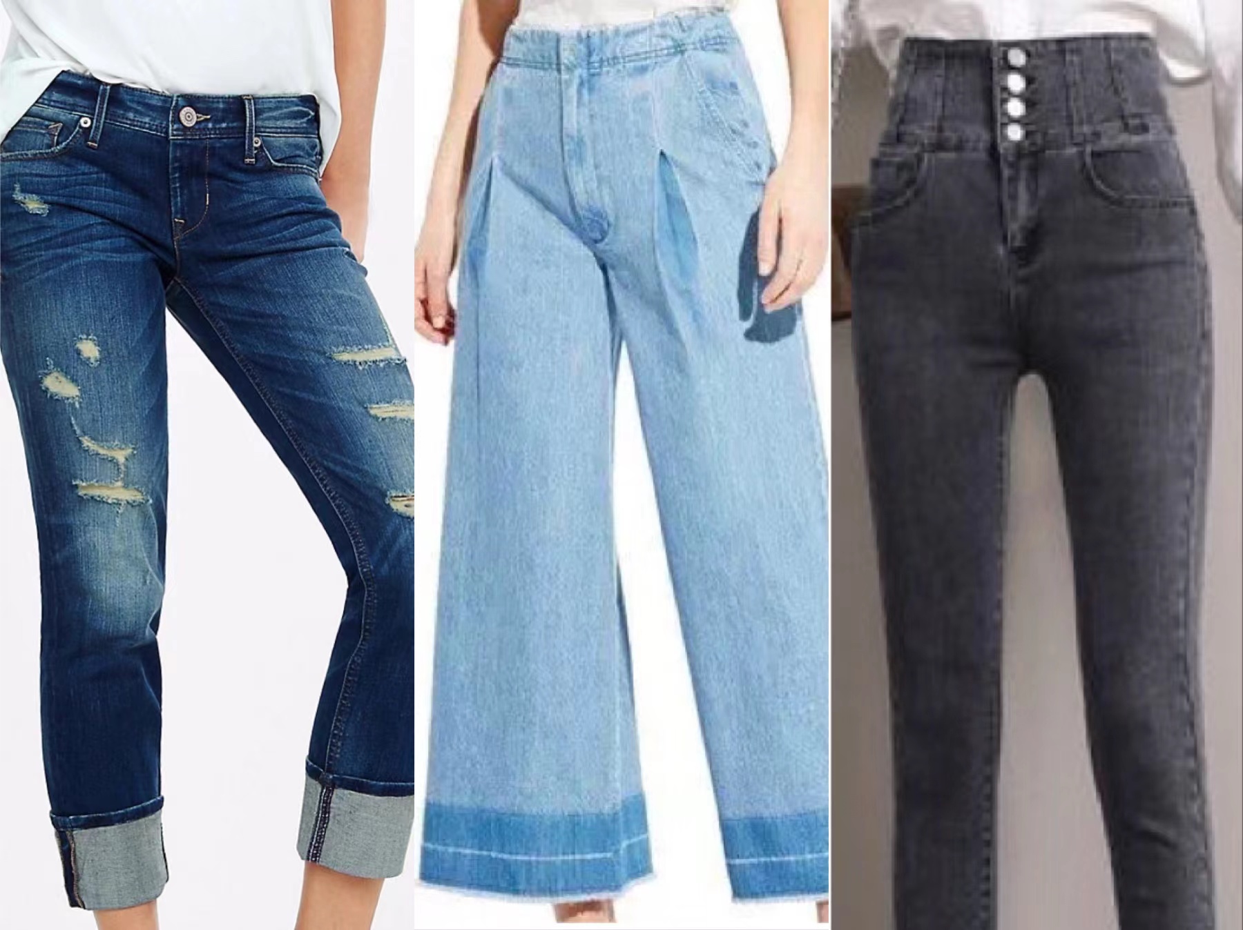 白衬衫牛仔裤永不过时的经典穿搭,fashion2牛仔裤